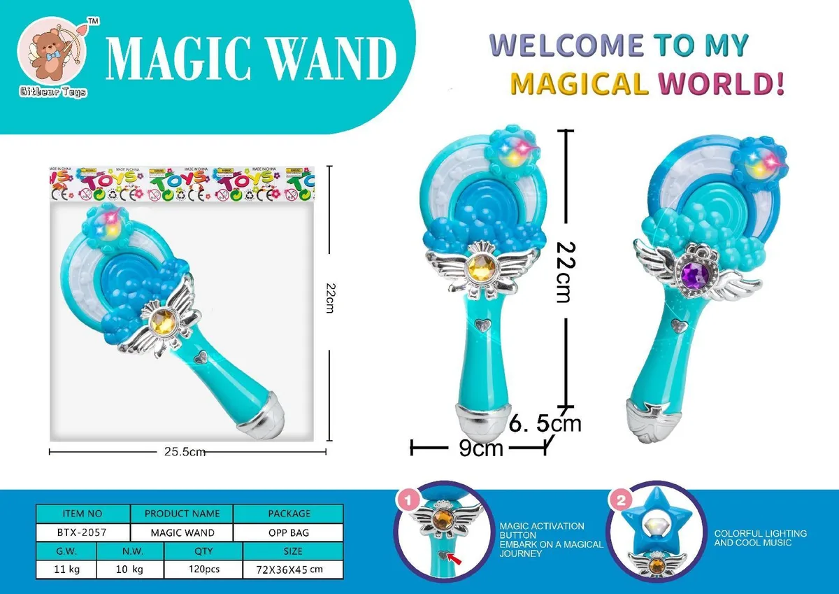 七彩灯冰雪奇缘音乐闪光变身魔法棒小女孩过家家饰品——棒棒糖款 Plush Squishy Stress Ball