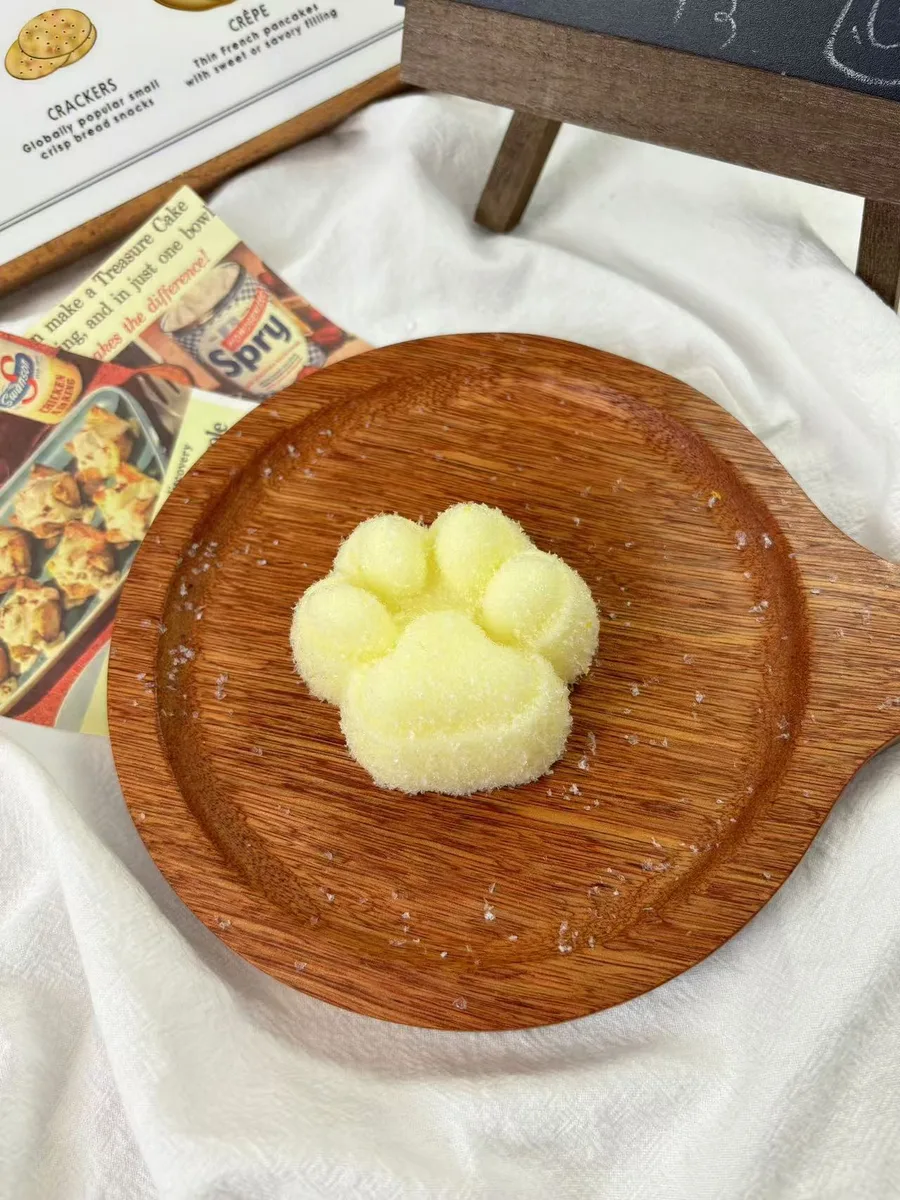 Coconut Thick Cat Paw Squishy Toy