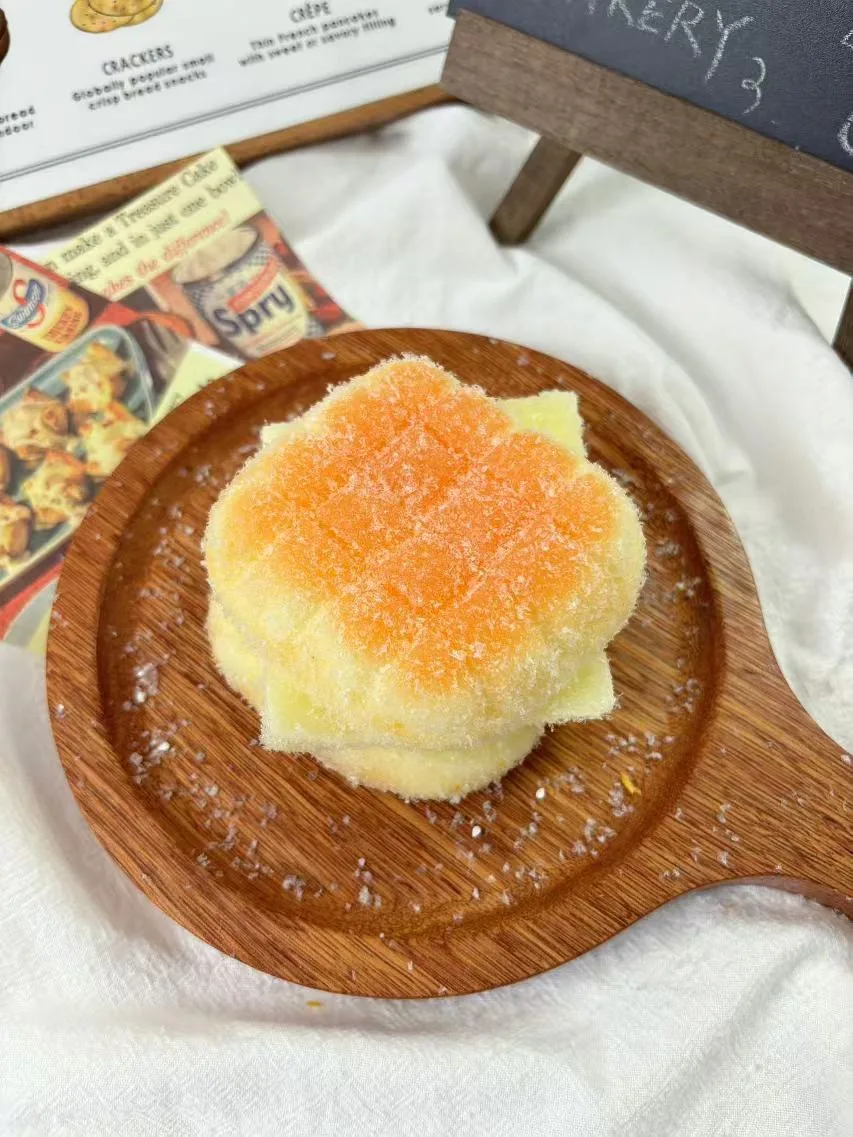 Coconut Square Pineapple Bun Squishy Toy - image 1