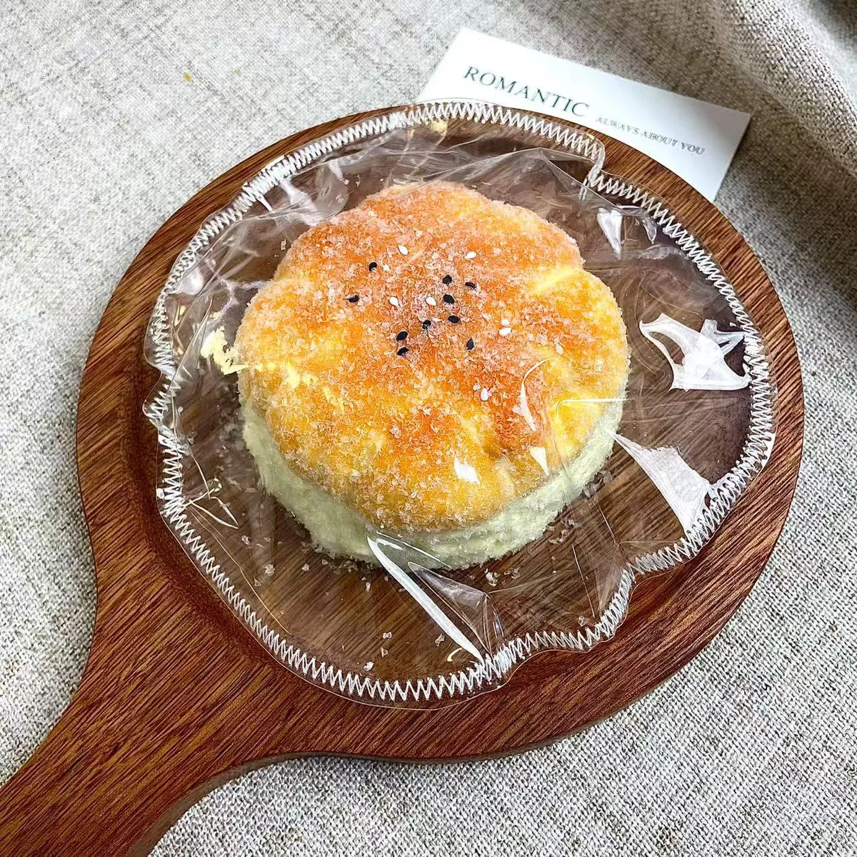 Coconut Chubby Bun Squishy Toy - image 1