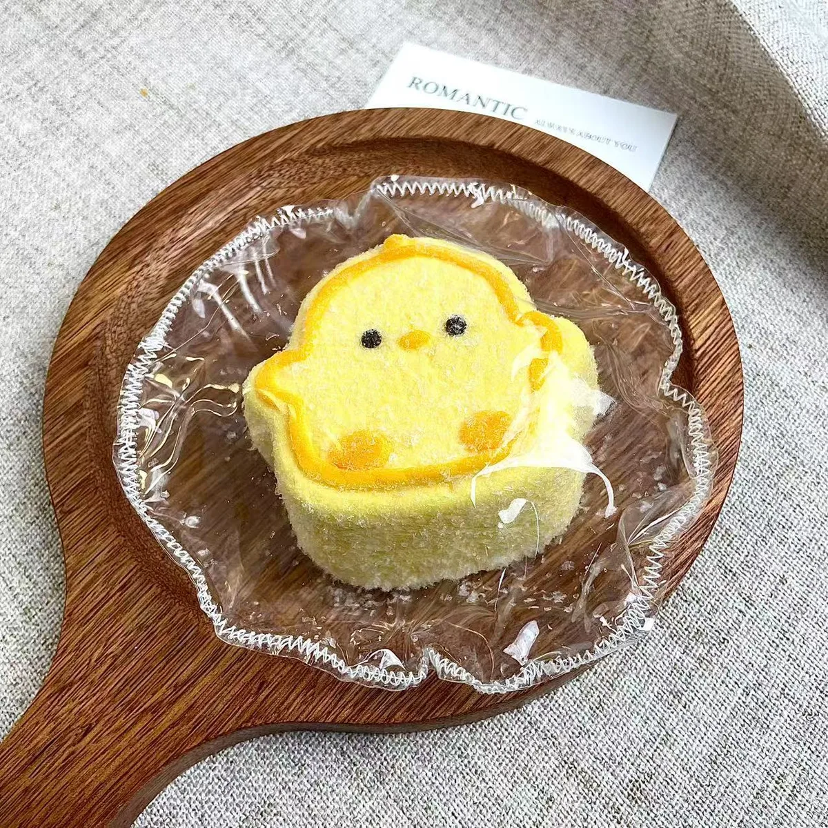 Chick Bun Squishy Toy - image 1