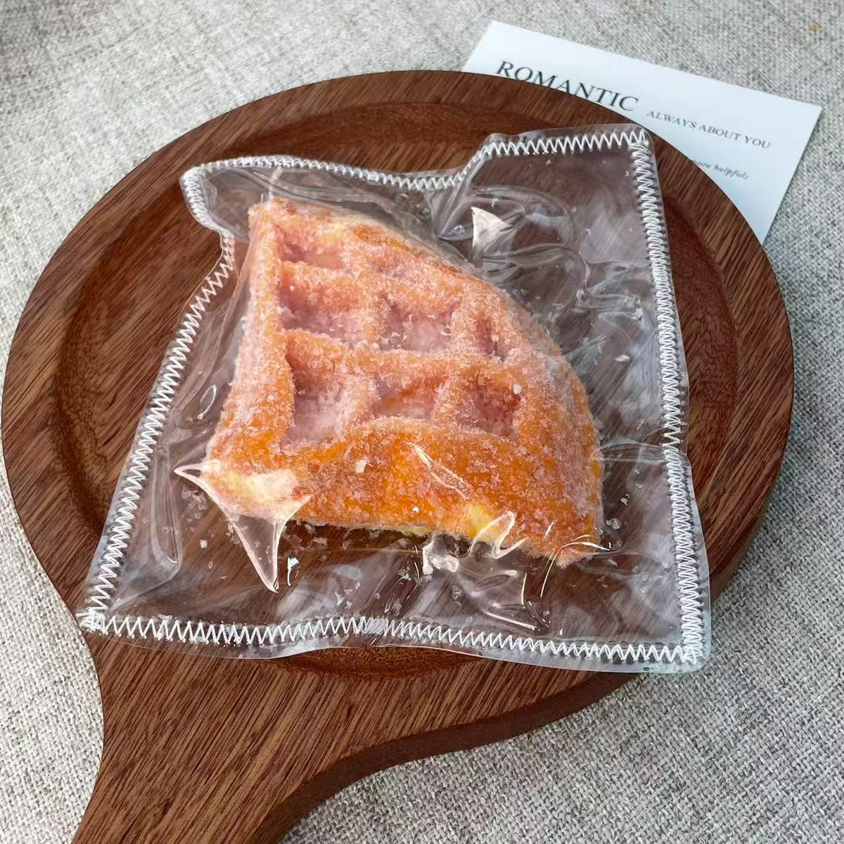 Triangle Waffle Squishy Toy - image 1
