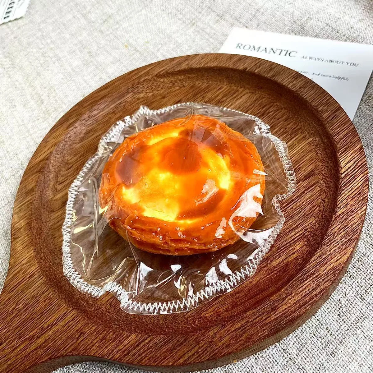 Classic Portuguese Egg Tart Squishy Toy - image 1