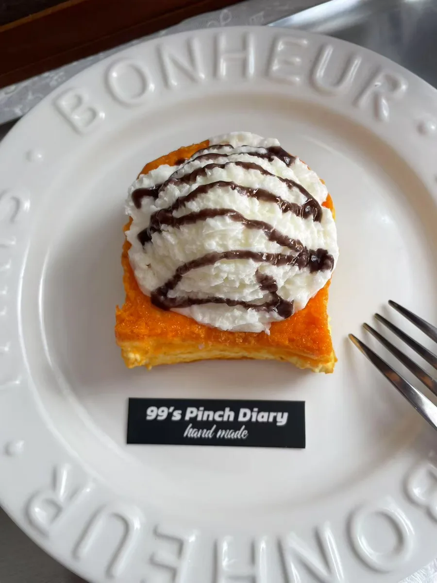 Ice Cream Toast Squishy Toy - image 1