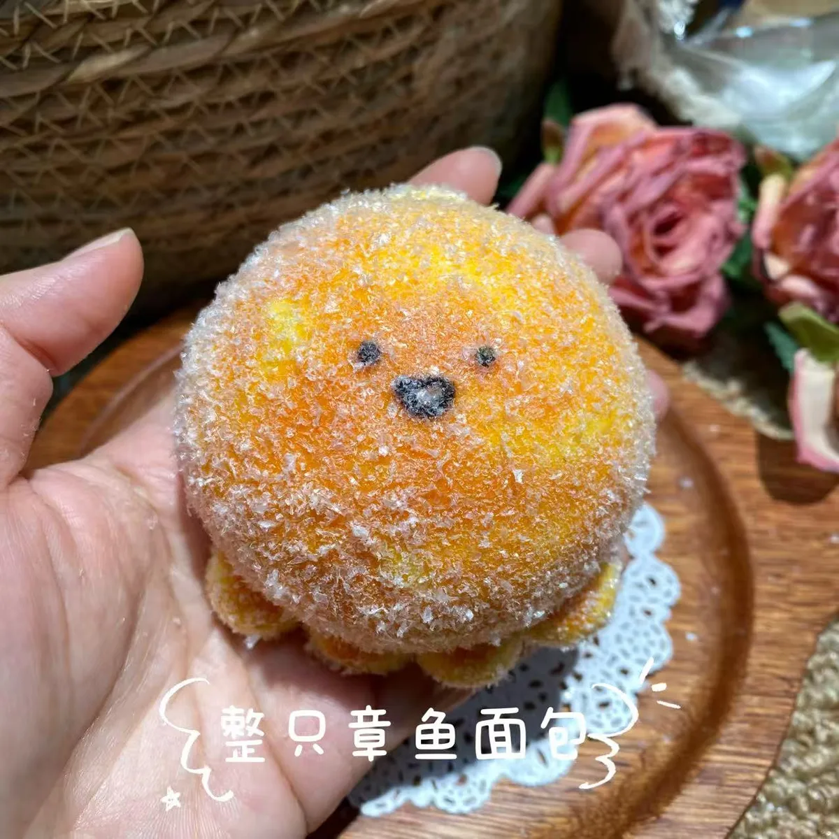 Whole Octopus Bread Squishy Toy - image 1