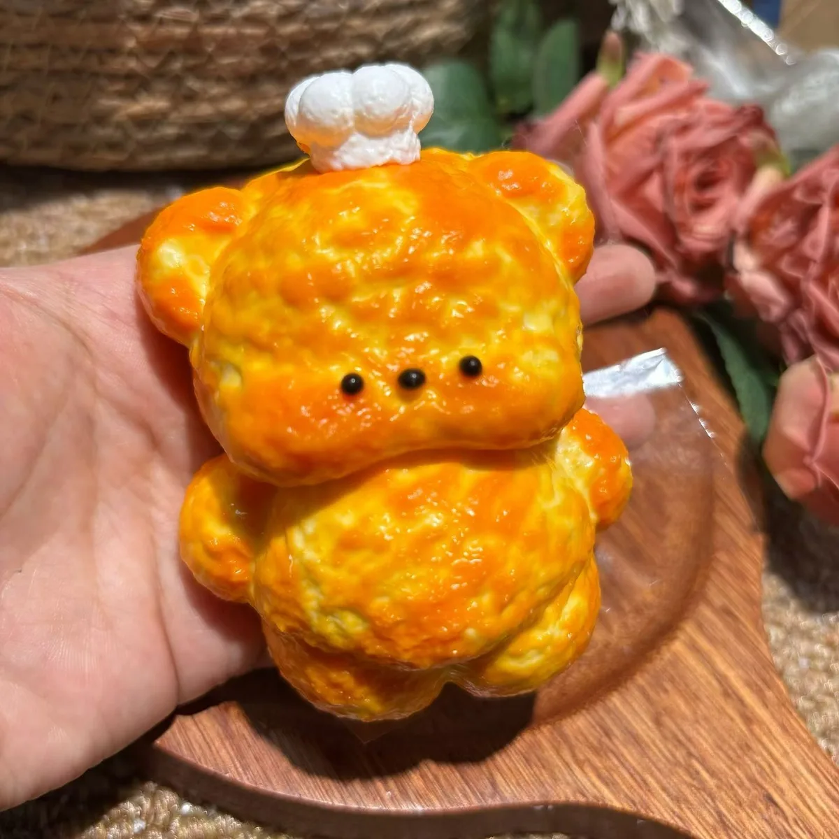 Chef Bear Bread Squishy Toy - image 1