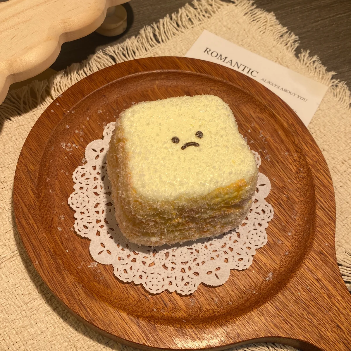 Grumpy Toast Squishy Toy - image 1