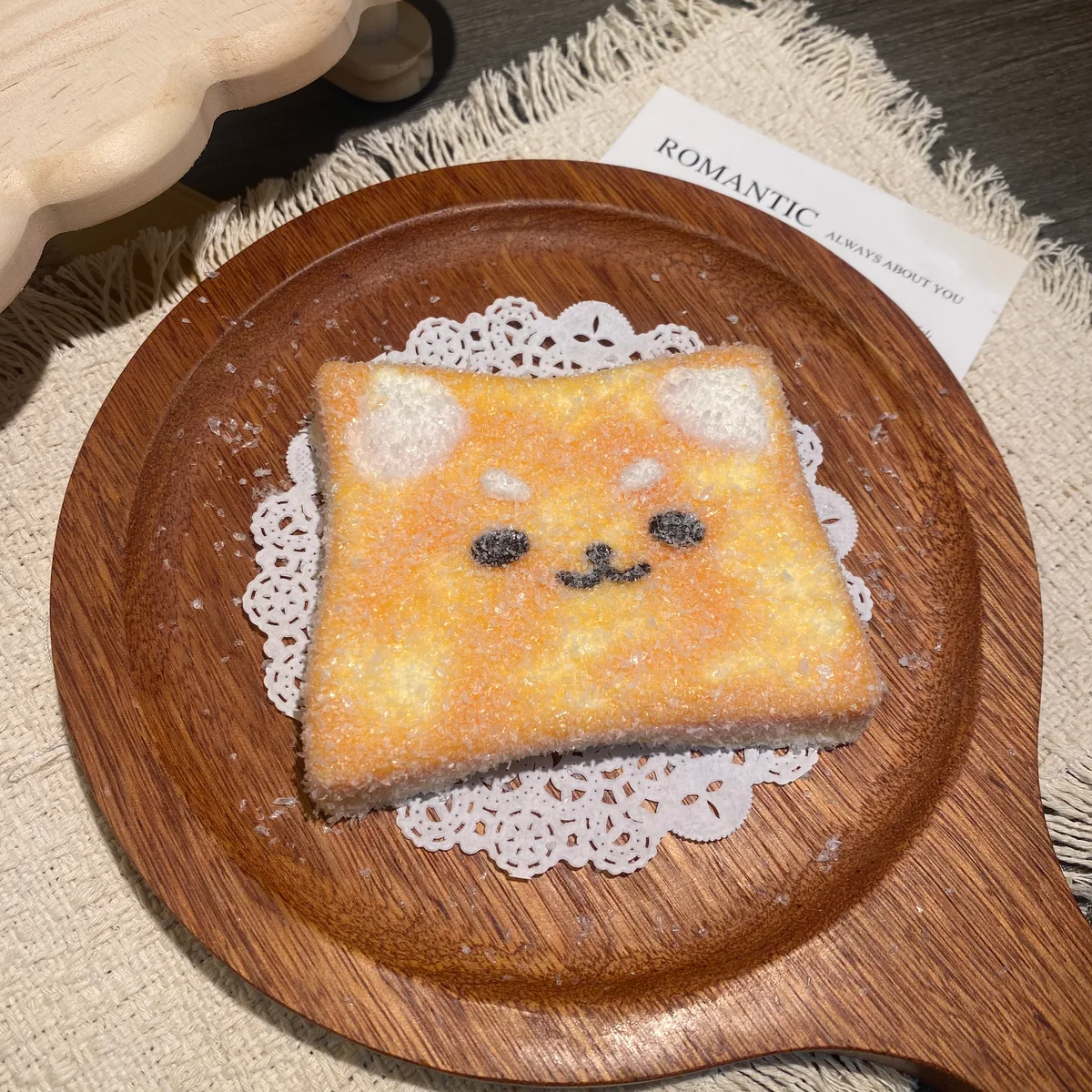 Shiba Inu Japanese Toast Bun Squishy Toy - image 1