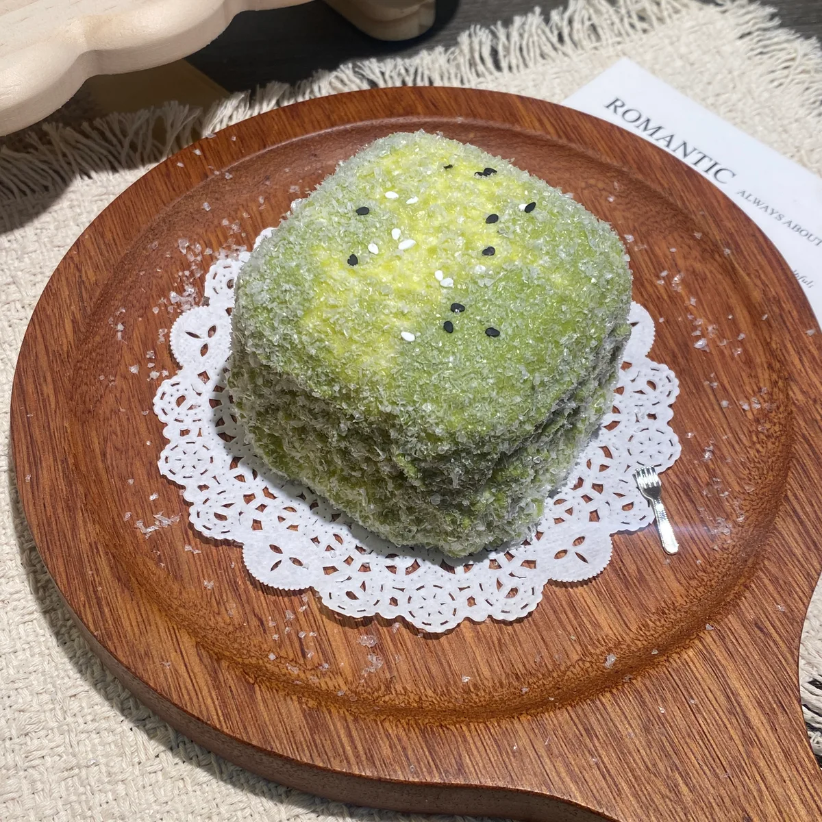 Matcha Honey Cake Squishy Toy - image 1