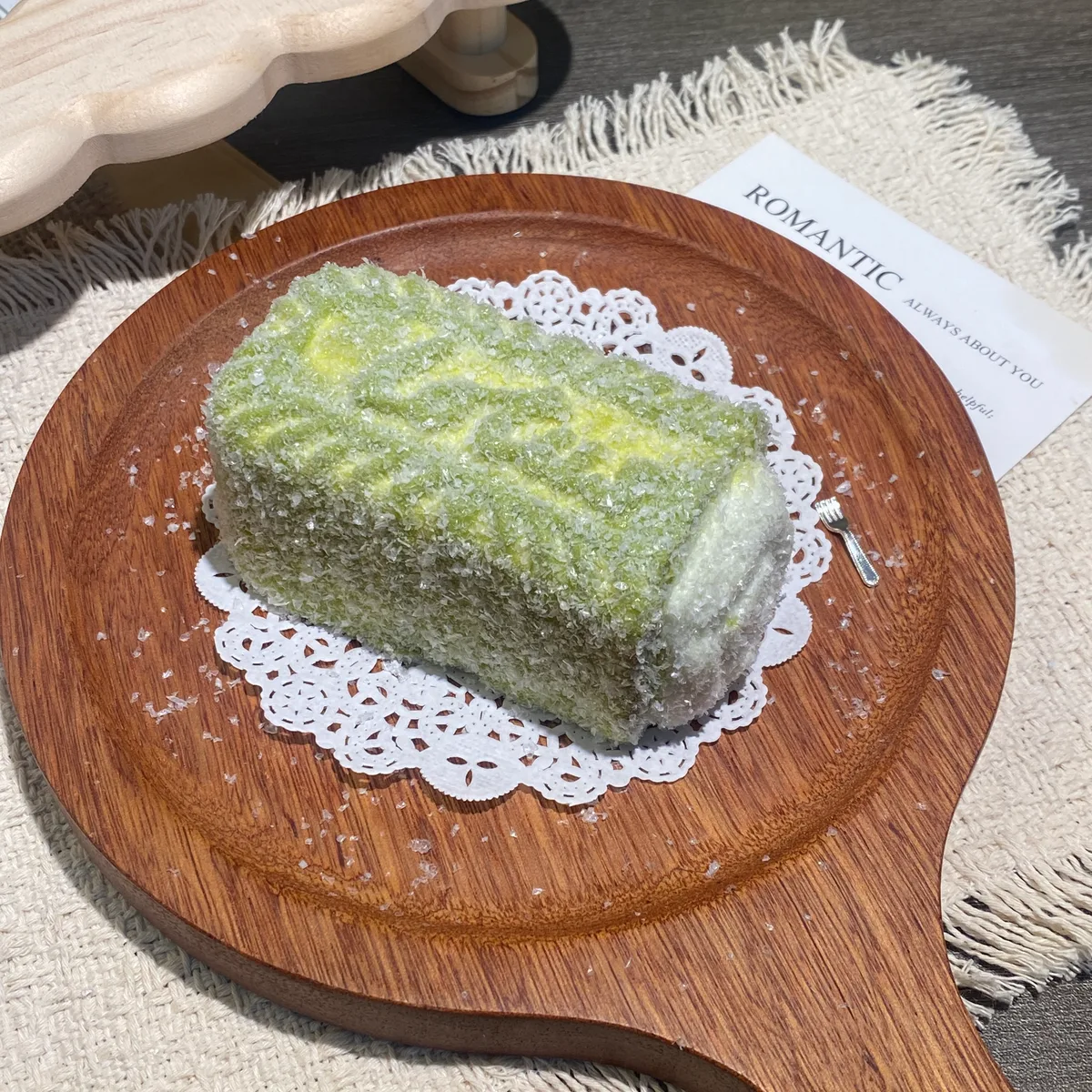 Matcha Lotus Cream Cookie Squishy Toy - image 1