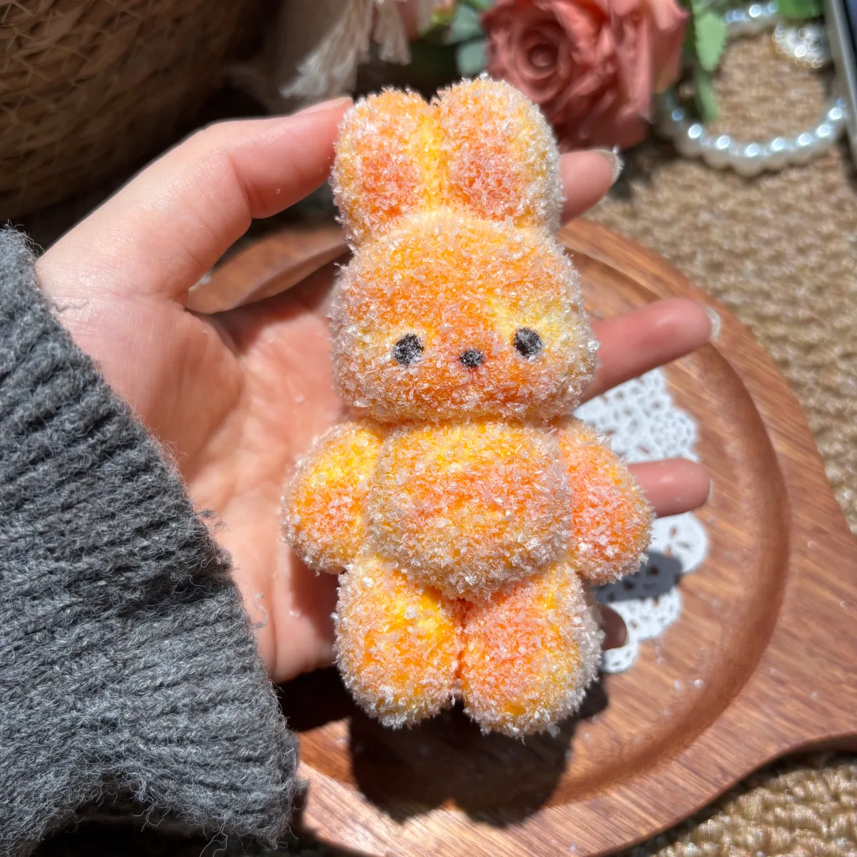 Full-Body Bunny Bread Squishy Toy - image 1