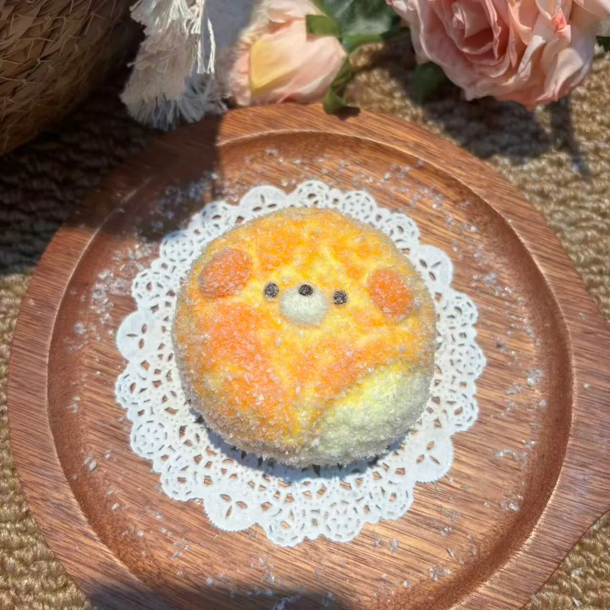Puppy Cream Bread Squishy Toy - image 1
