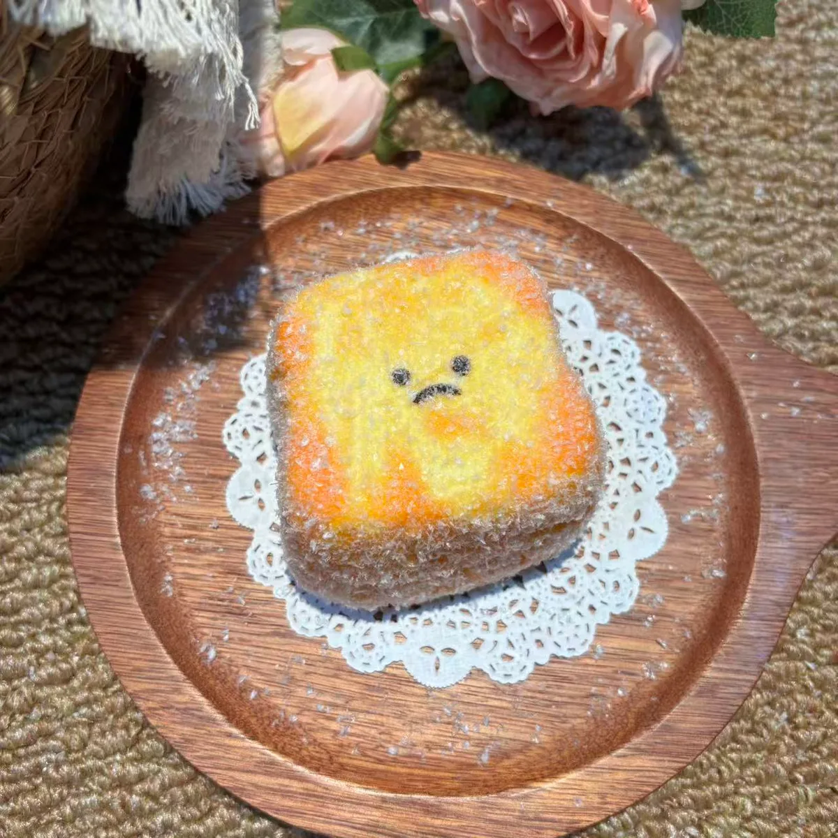 Grumpy Bread Squishy Toy - image 1