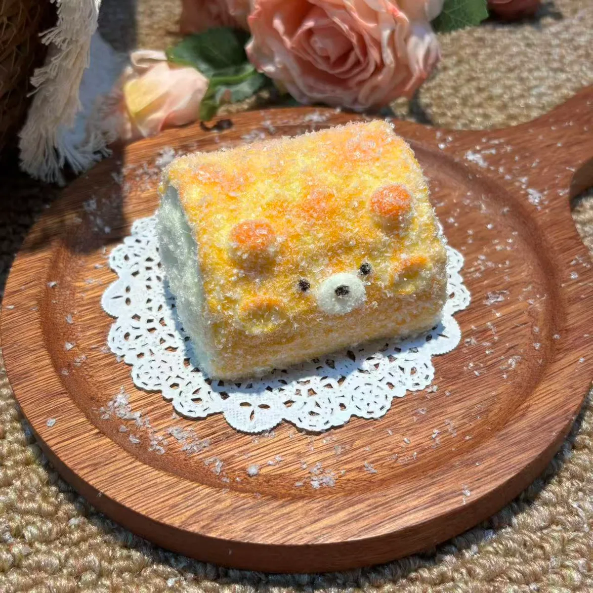 Puppy Toast Roll Squishy Toy - image 1