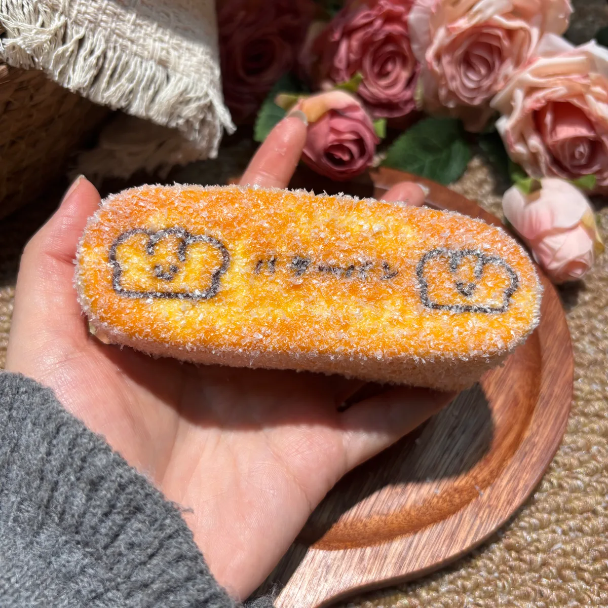 Japanese Chef Bread Stick Squishy Toy - image 1