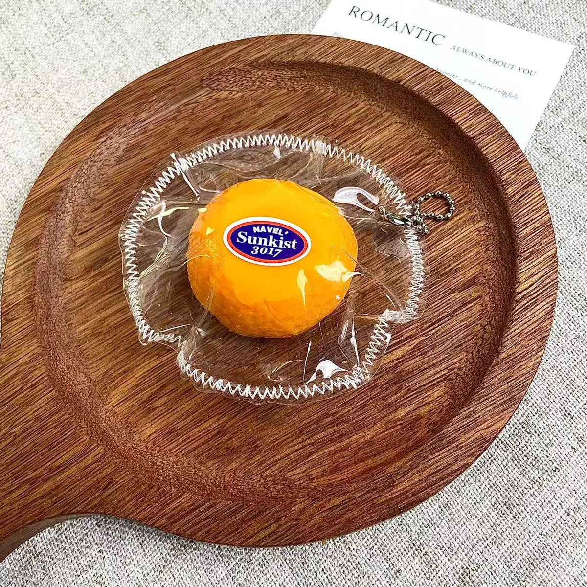 Sugar Tangerine Charm Squishy