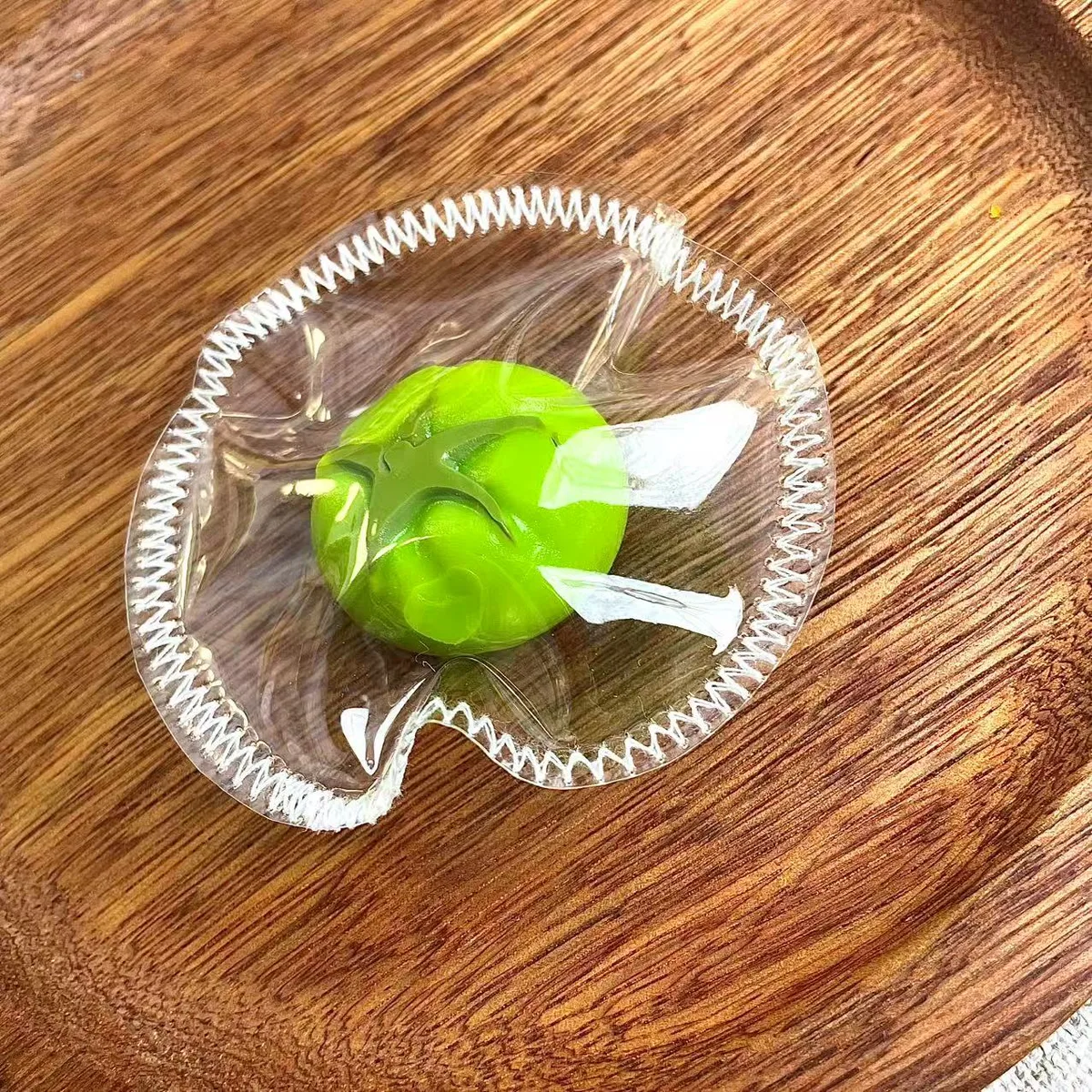 Mini Green Tomato Charm Squishy - image 1