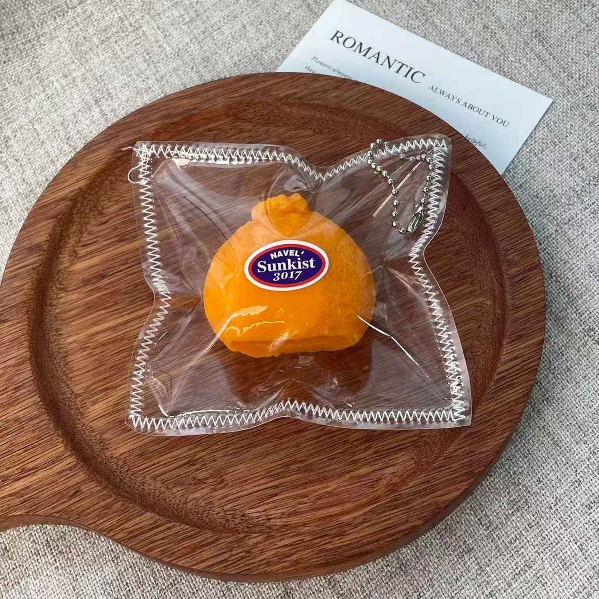 Mini Ugli Orange Charm Squishy - image 1