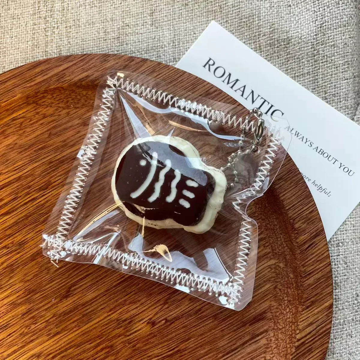 Mini Chocolate Taiyaki Charm Squishy - image 1