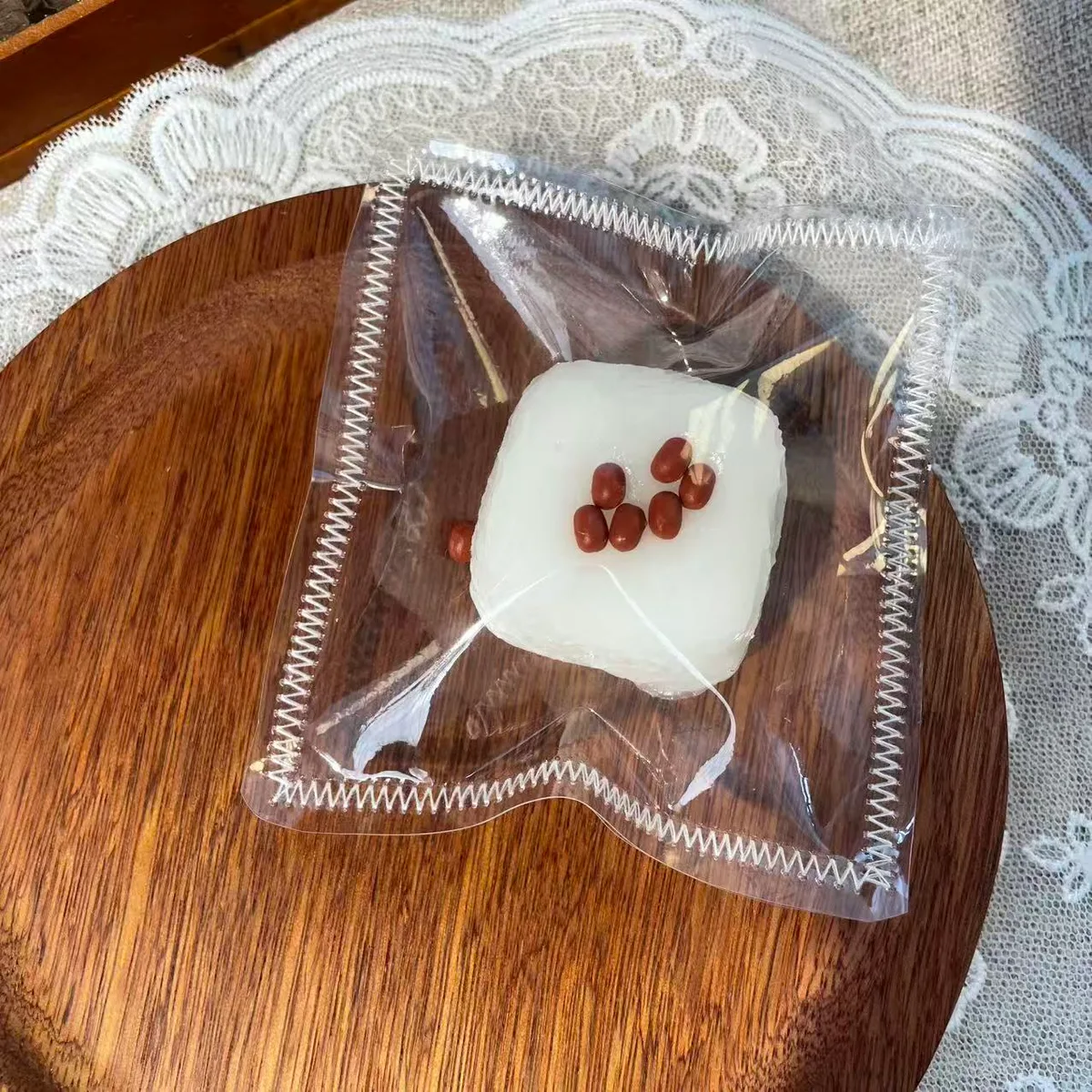 Red Bean Glutinous Chewy Charm Squishy - image 1