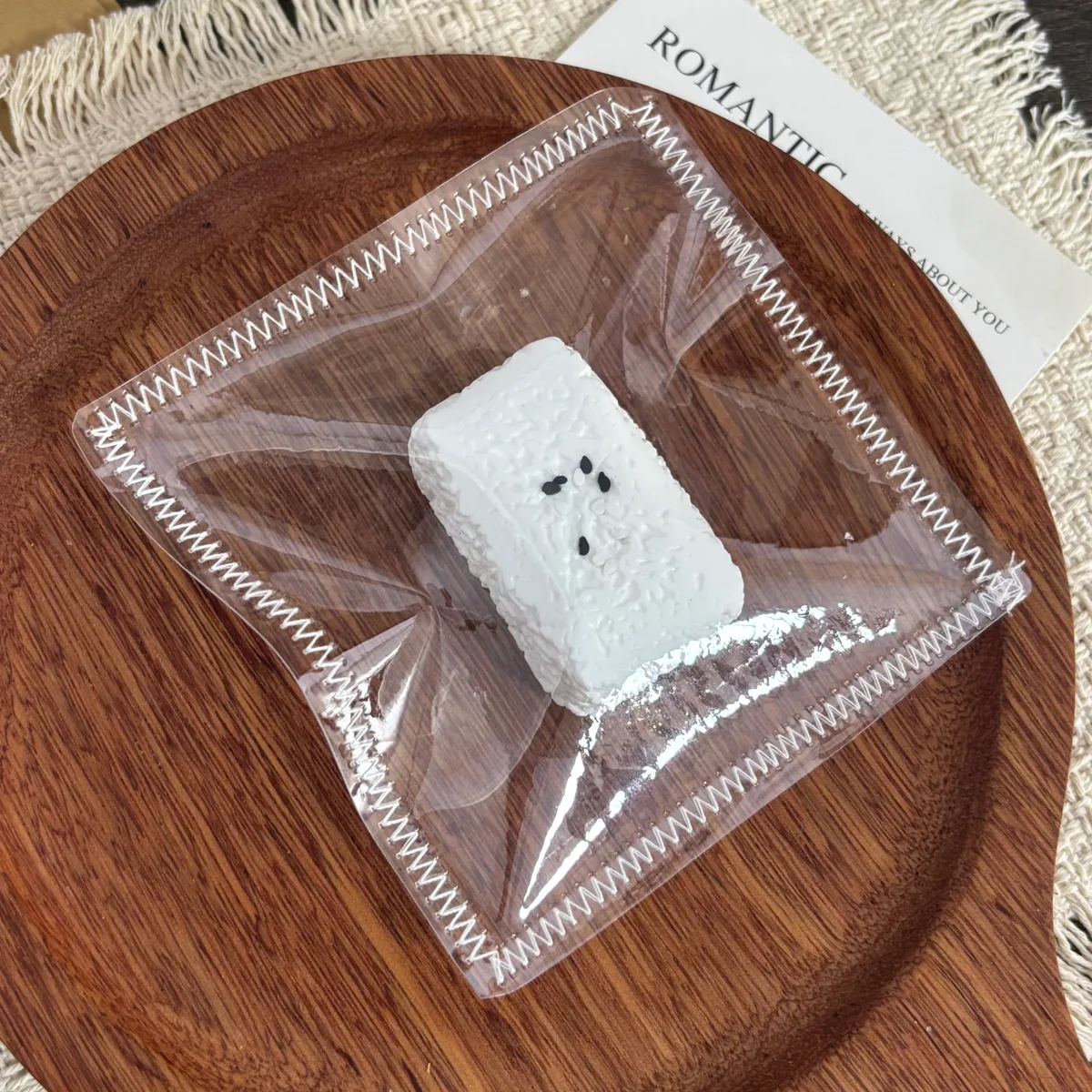 Japanese Big Rice Ball Charm Squishy - image 1