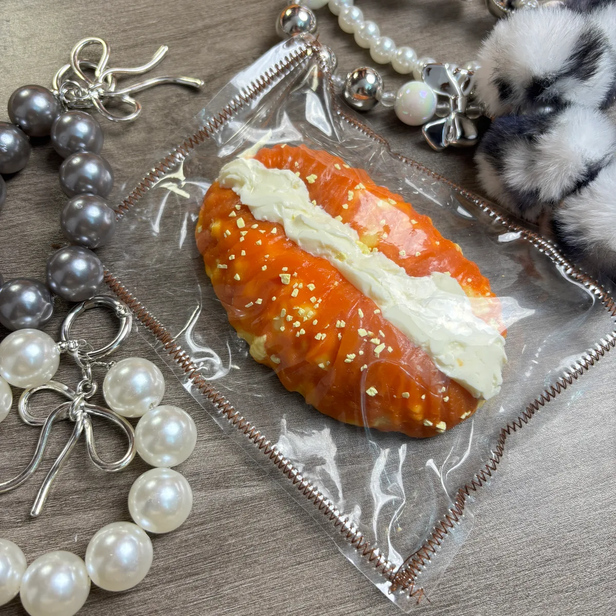 Cream Bread Squishy Toy