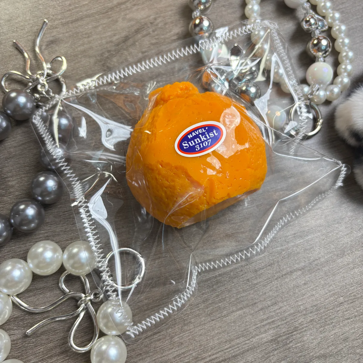 Fat Tangerine Squishy Toy