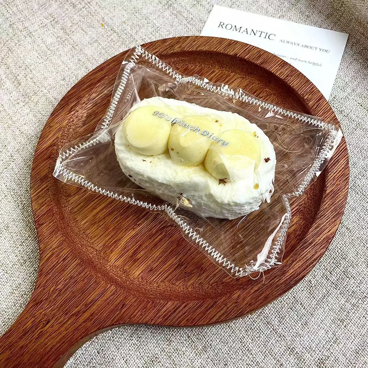 Soy Milk Hanjuku Cheese Squishy Toy - image 1