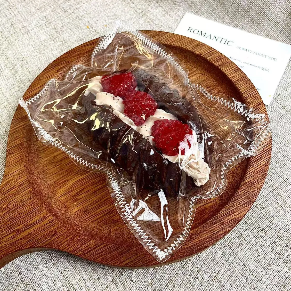 Strawberry Chocolate Bread Squishy Toy - image 1