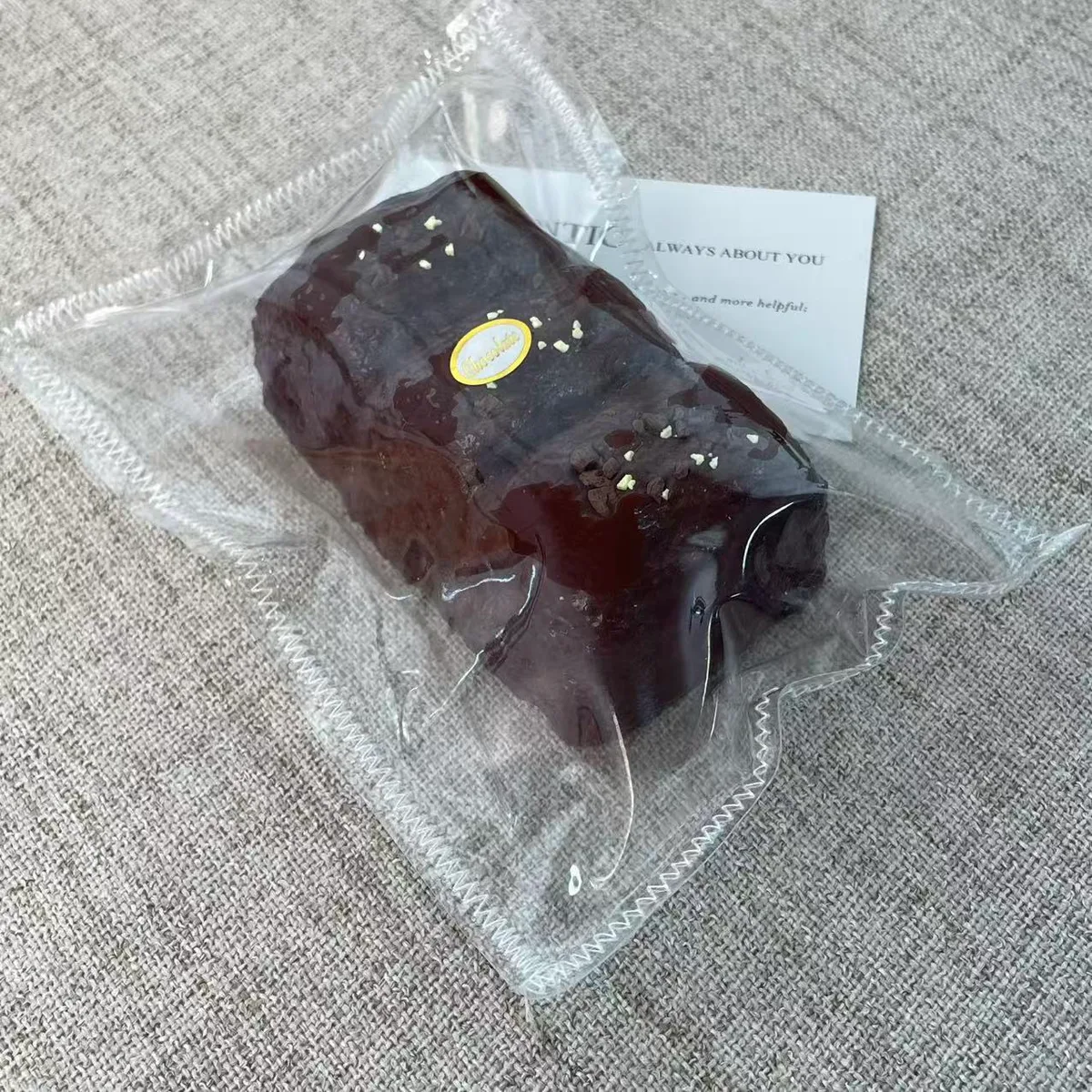 Chocolate Cloud Toast Squishy Toy - image 1