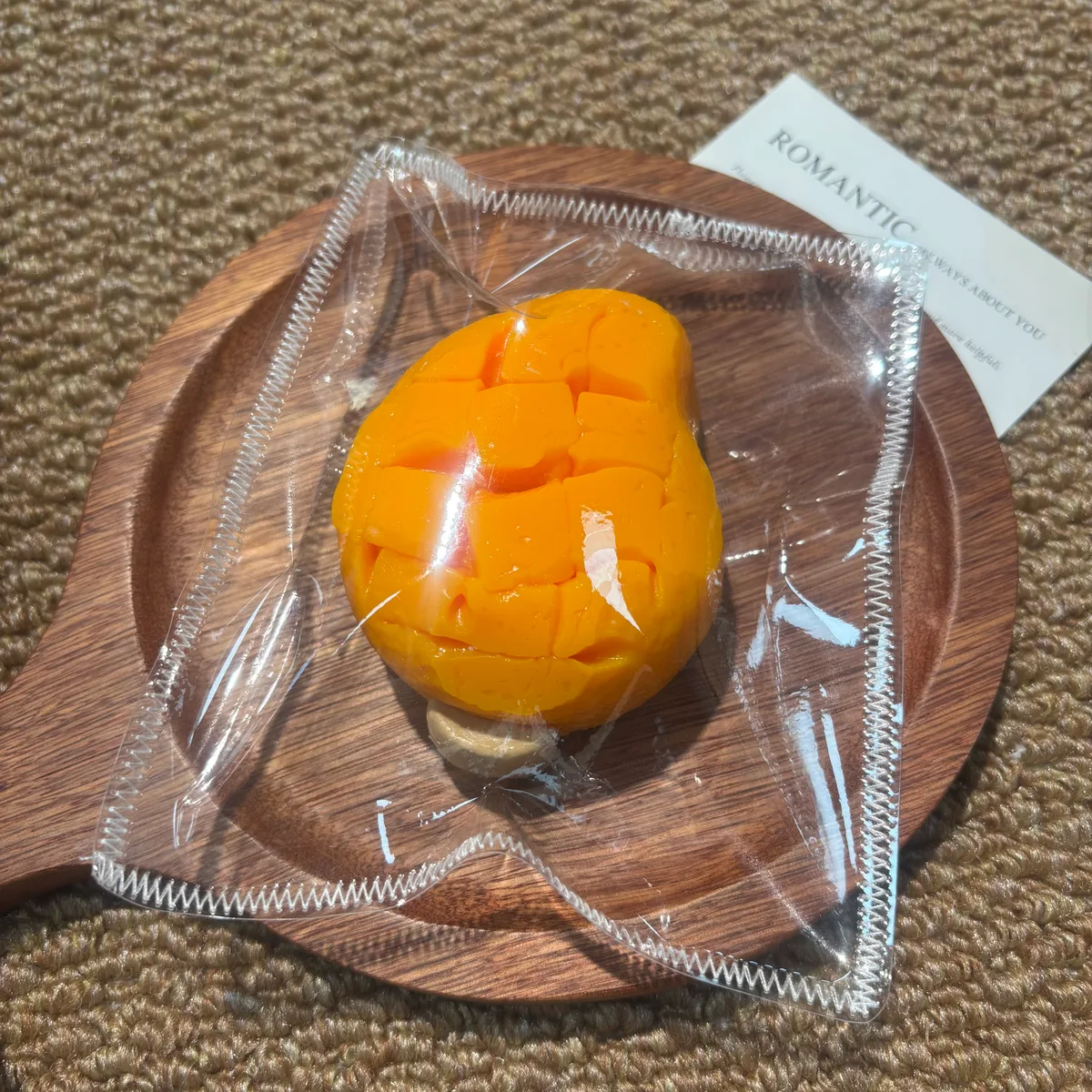 Mango Ice Cream Bar Squishy Toy - image 1