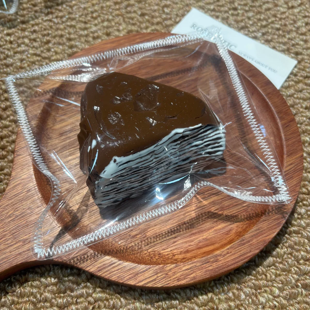 Cut Chocolate Mille-Layer Squishy Toy - image 1