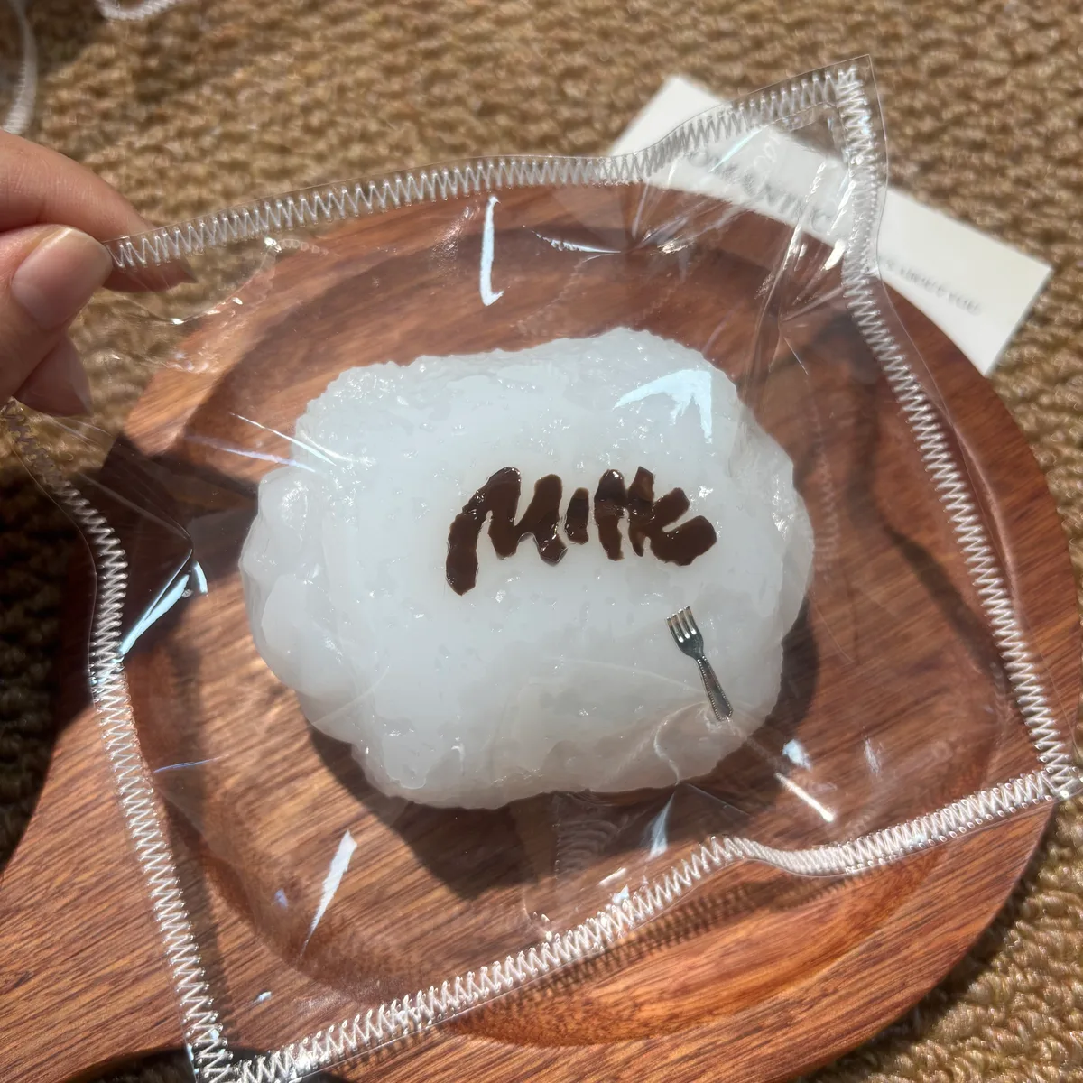 Snow Skin Milk Bun Squishy Toy - image 1