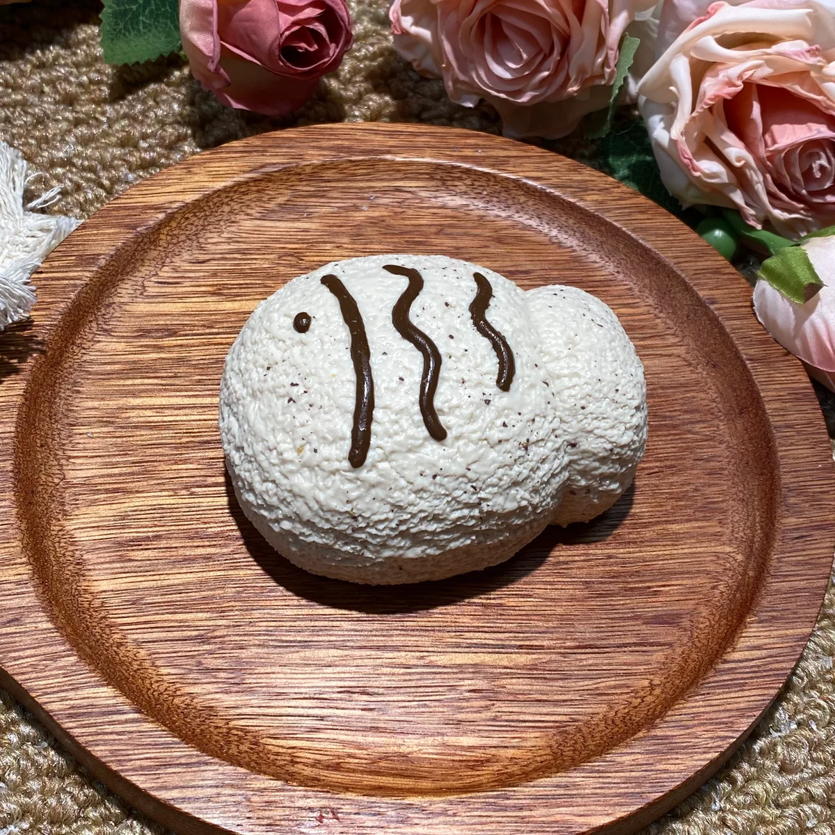 Chocolate Milk Coffee Chubby Fish Squishy Toy - image 1