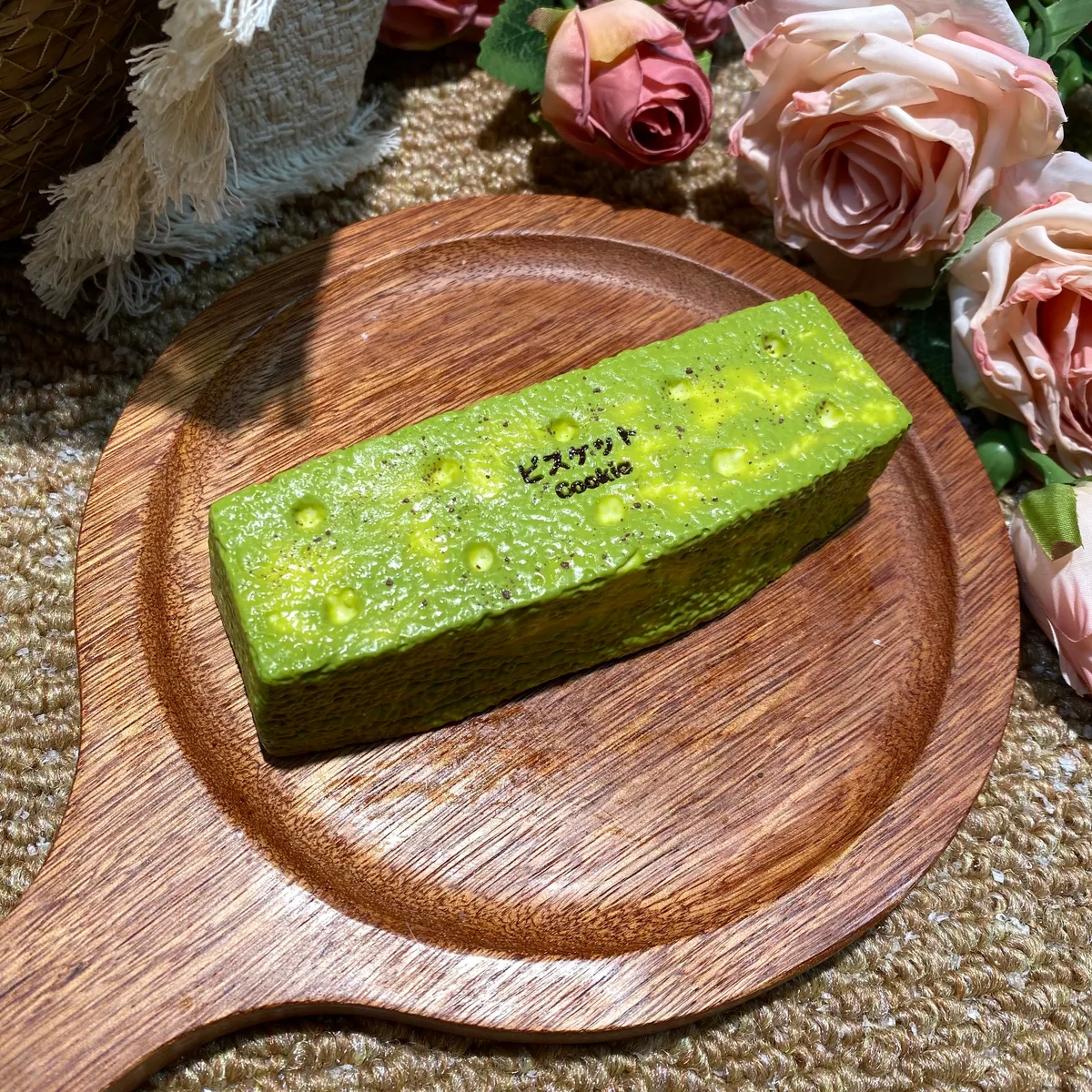 Japanese Matcha Cookie Stick Squishy Toy - image 1