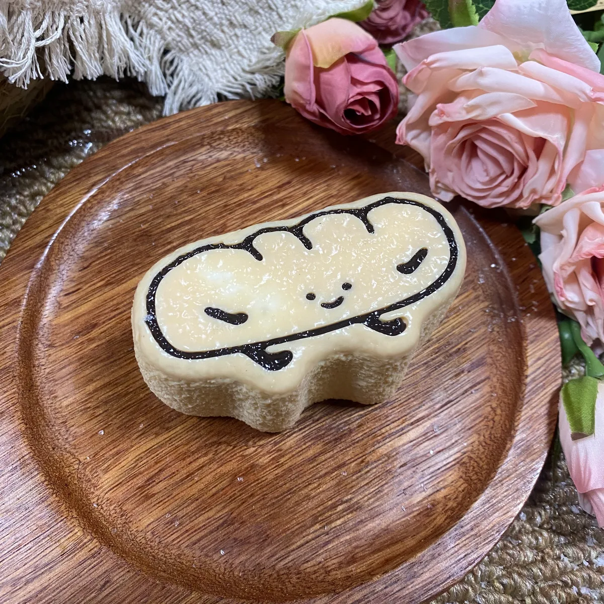 Coconut Latte Baguette Baby Cake Squishy Toy - image 1