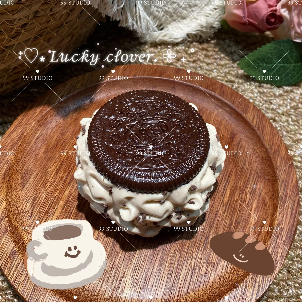 Oreo Cream Filled Squishy Toy - image 1