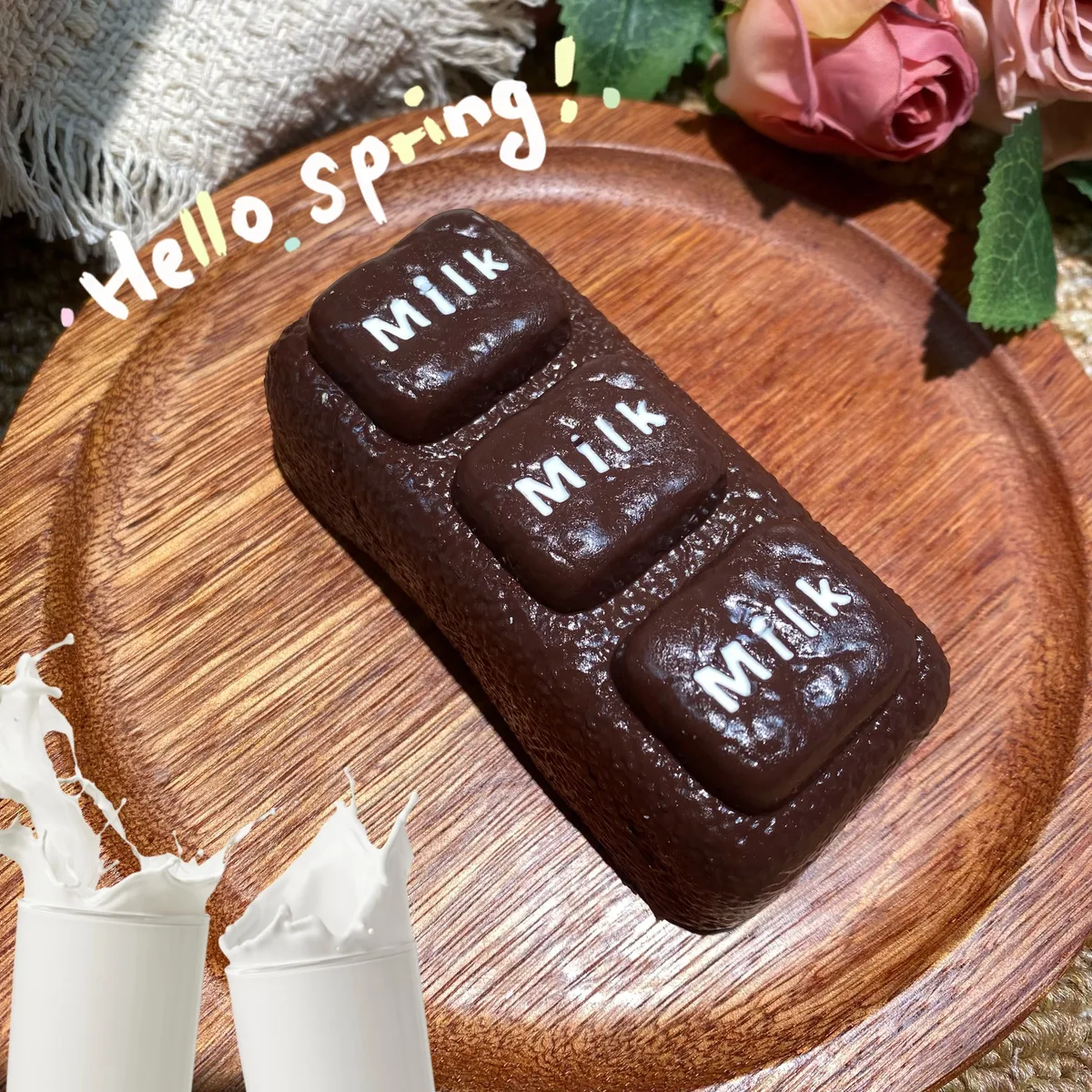 milk Chocolate Stick Squishy Toy - image 1