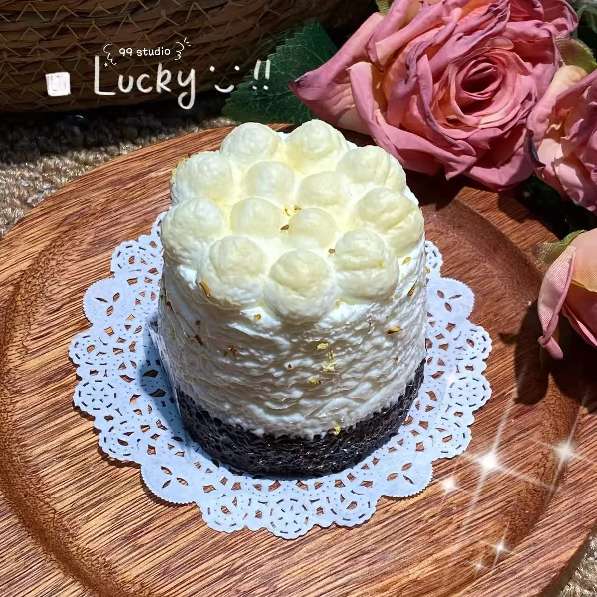 Soy Milk Cream Cake Squishy Toy - image 1