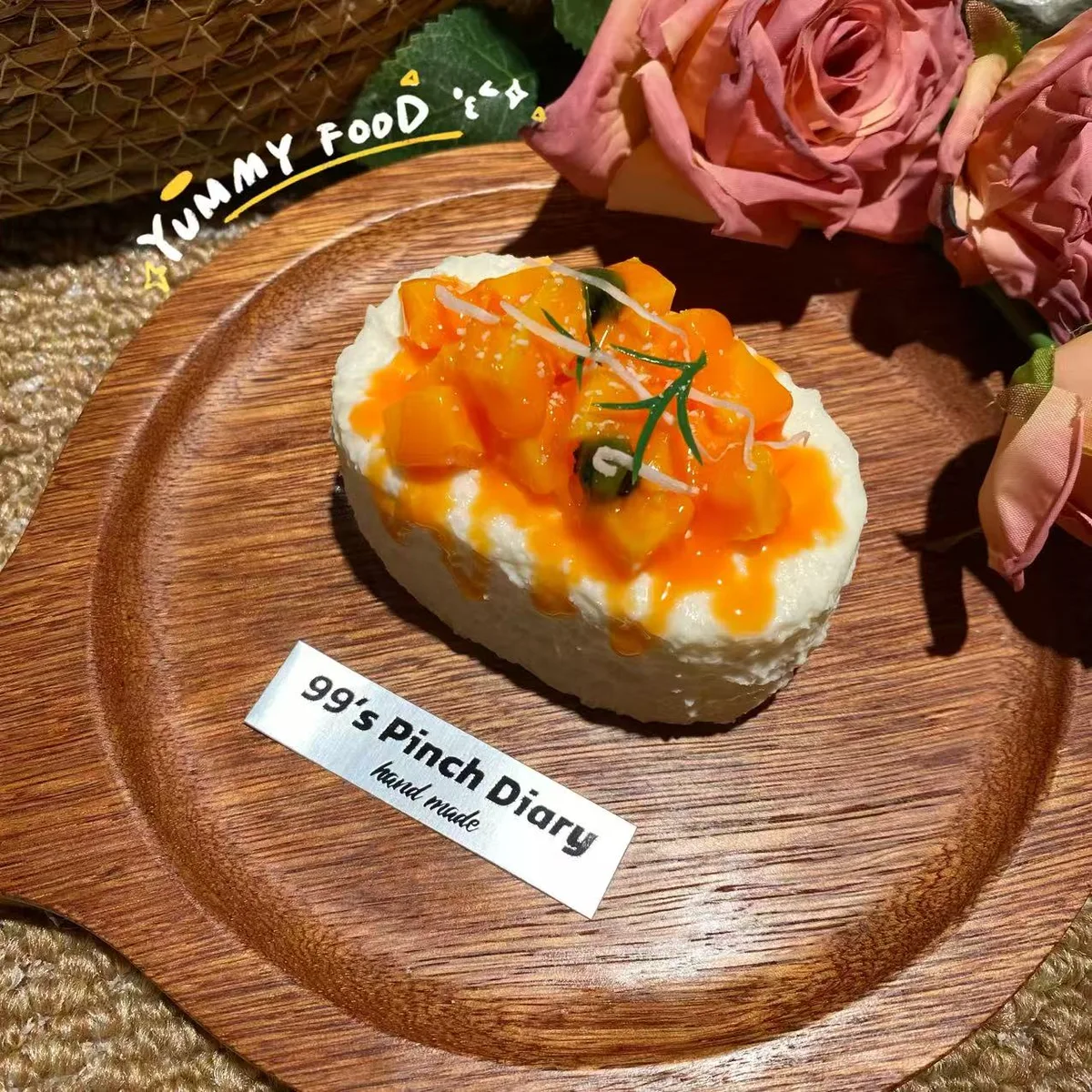 Mango Hanjuku Cheese Squishy Toy - image 1