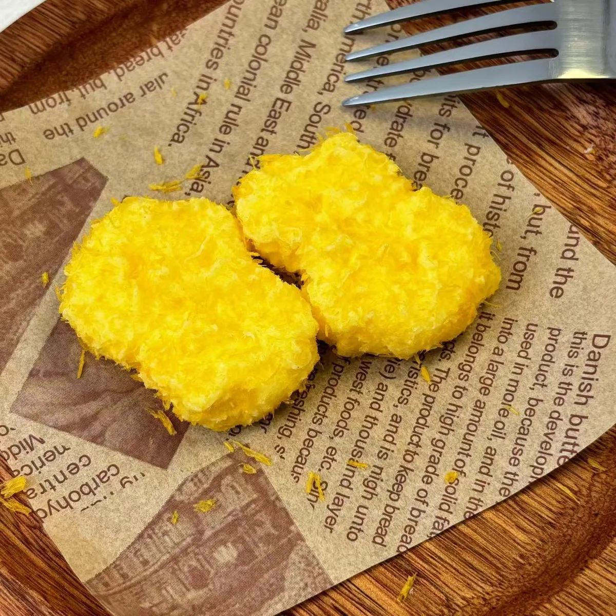 Fried Chicken Nuggets Squishy Toy