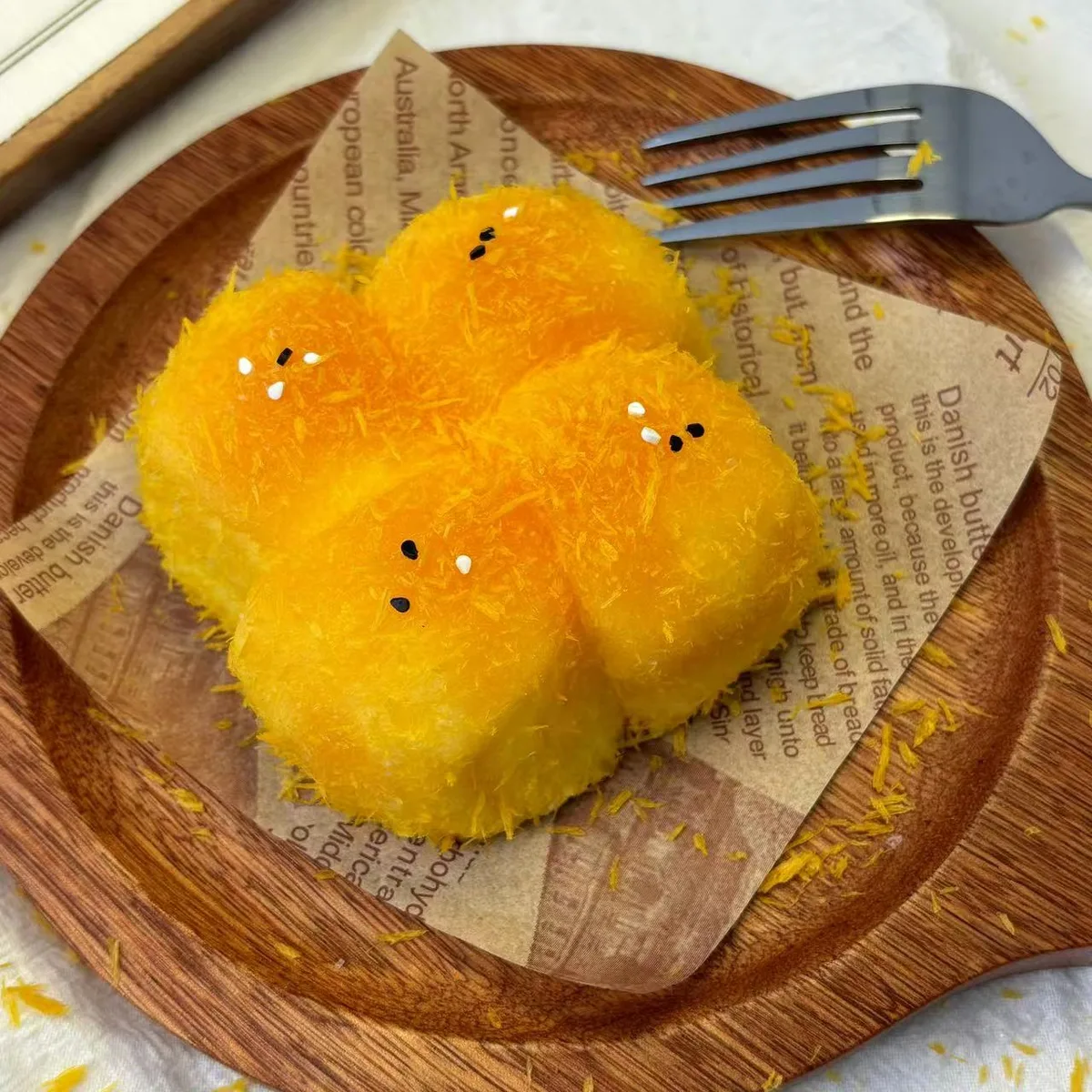 Fried Abs Bread Squishy Toy - image 1