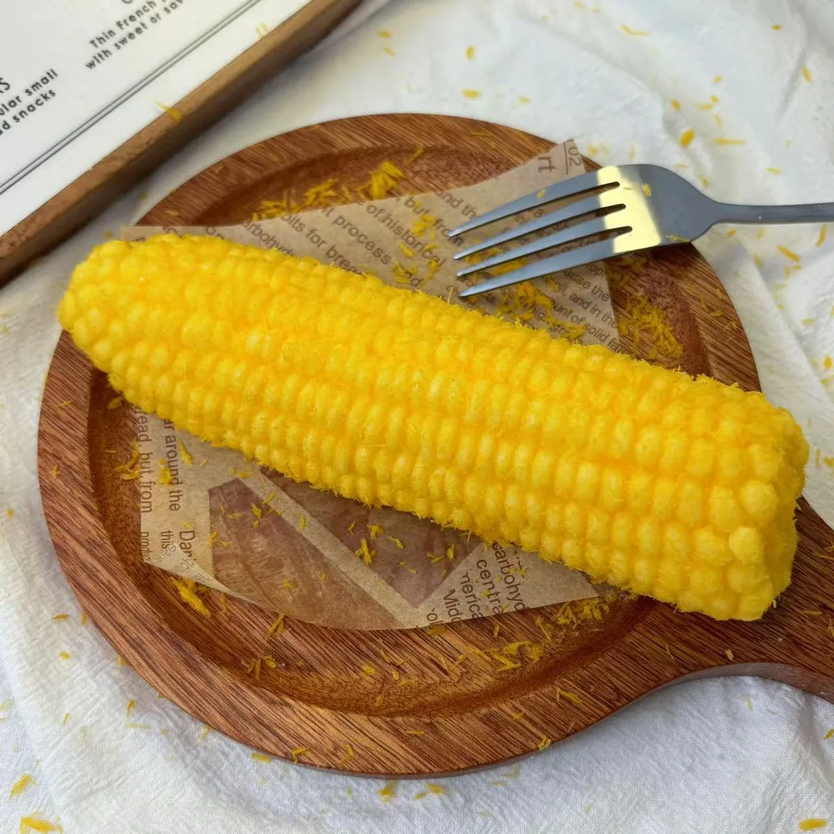 Big Fried Corn Squishy Toy - image 1
