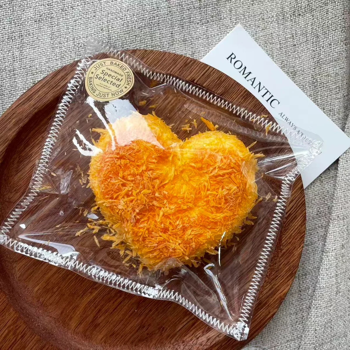 Heart Toast Squishy Toy - image 1