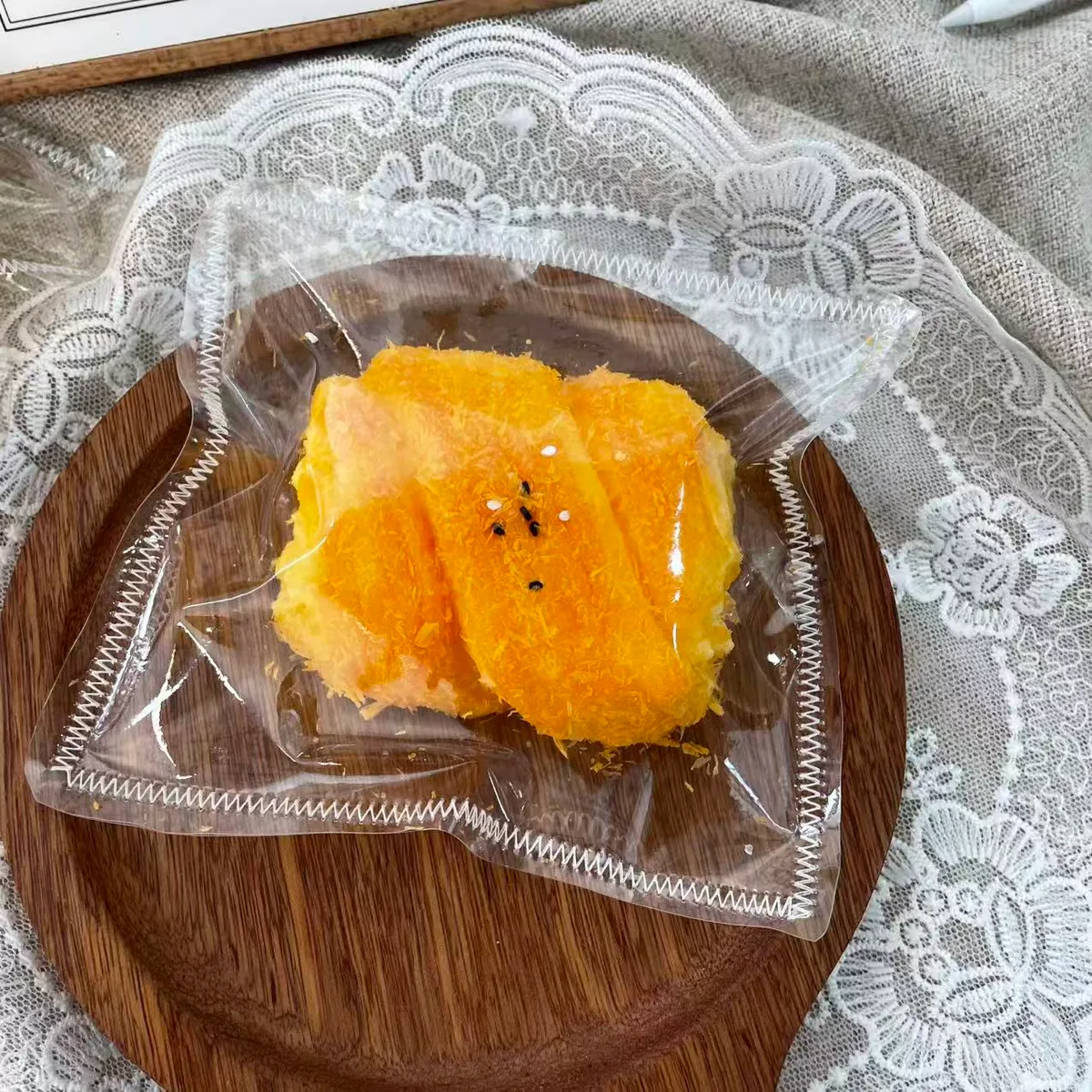 Fried Puff Pastry Bun Squishy Toy - image 1