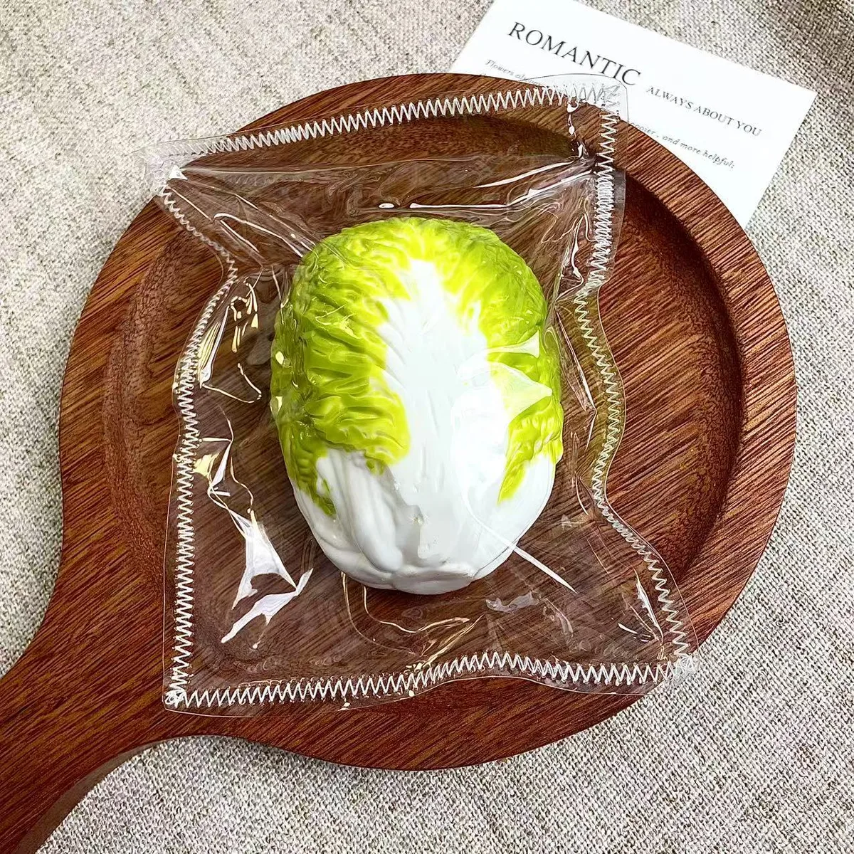 Chinese Cabbage Squishy Toy