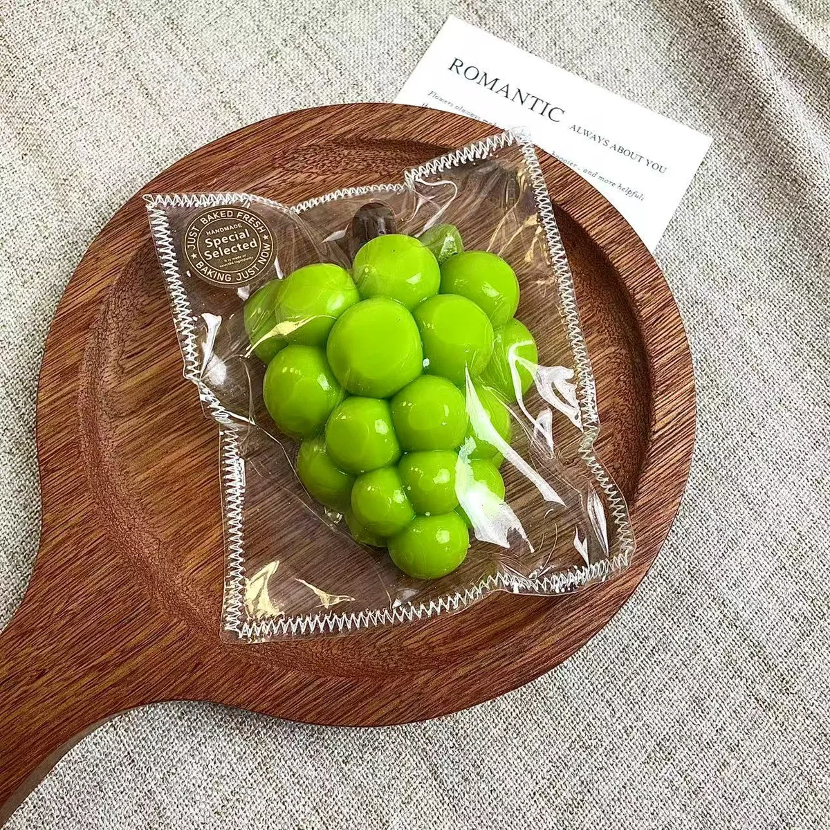 Green Grape Squishy Toy