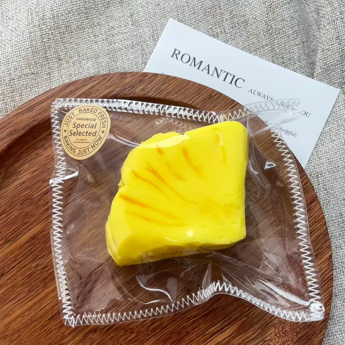 Cut Pineapple Squishy Toy - image 1