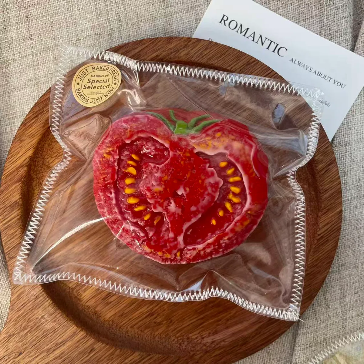 Half Tomato Squishy Toy - image 1