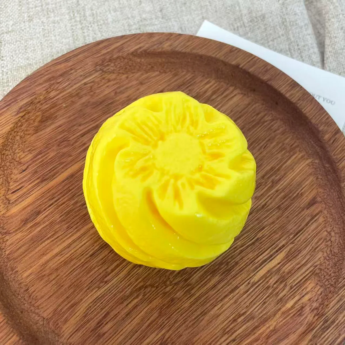 Round Pineapple Squishy Toy - image 1